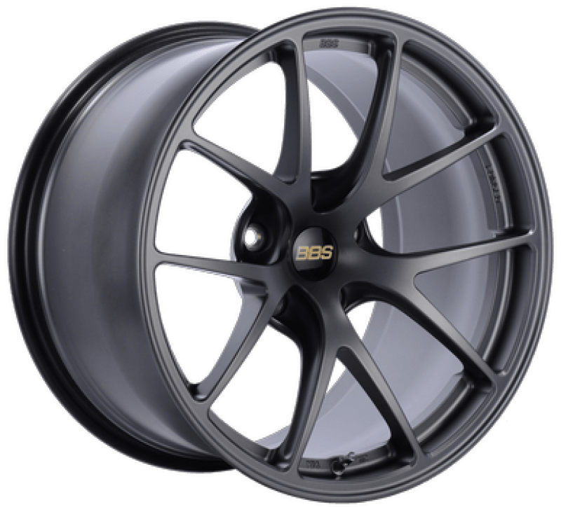BBS RI-A 19x12 5x130 ET61 CB71.6 Matte Graphite Wheel -82mm PFS/Clip Required