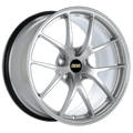 BBS RI-A 19x9 5x130 ET50 CB71.6 Diamond Silver Wheel -82mm PFS/Clip Required