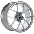 BBS RI-D 20x11.5 5x114.3 ET71.6 CB67 Diamond Sliver Wheel - 82mm PFS/Clip Required