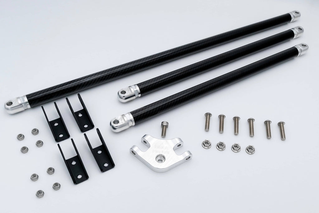 Black Market Race G8X S58 Carbon Fiber Strut Brace G80, M3, G82, M4, G87 M2