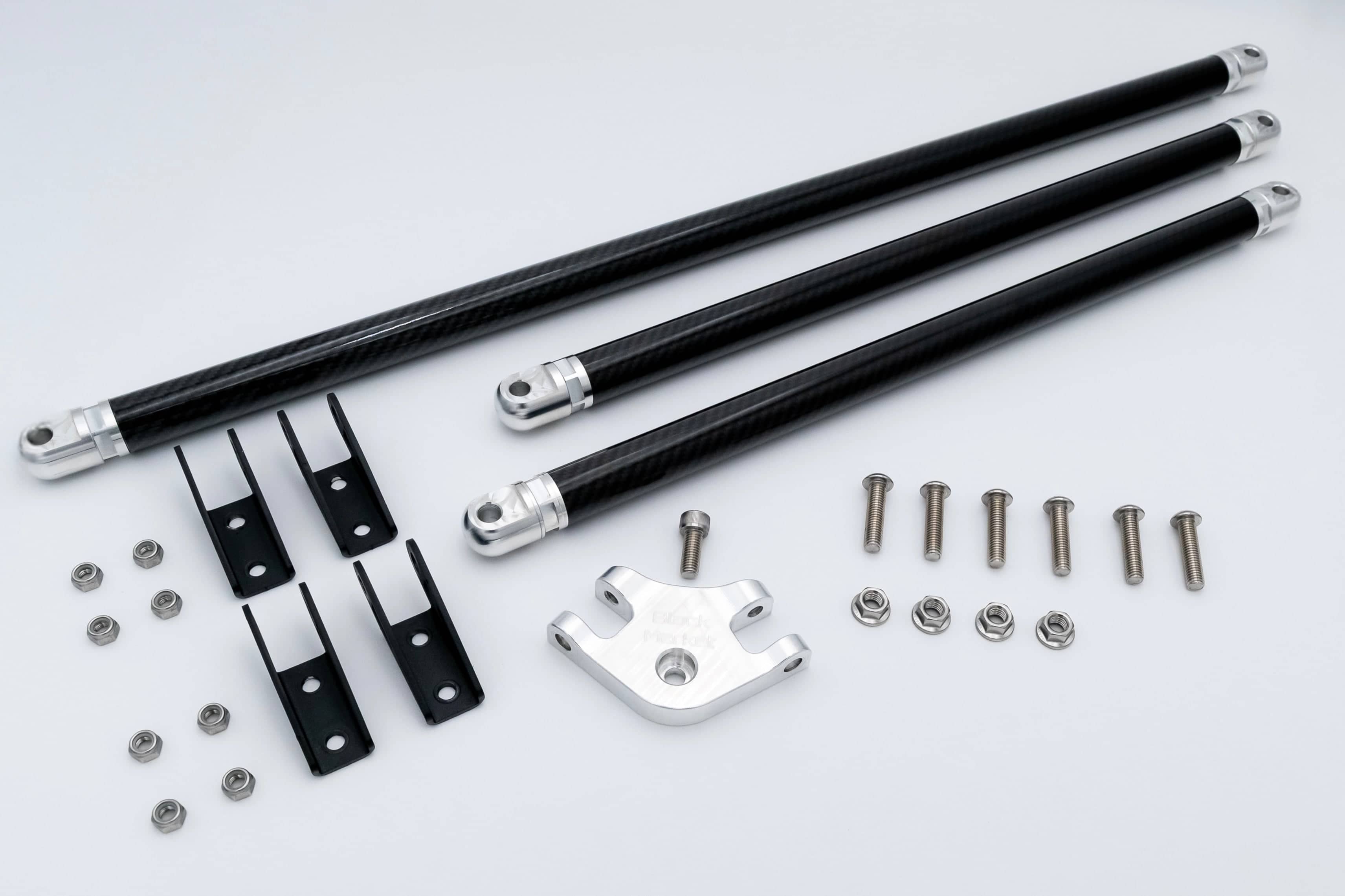 Black Market Race G8X S58 Carbon Fiber Strut Brace G80, M3, G82, M4, G87 M2