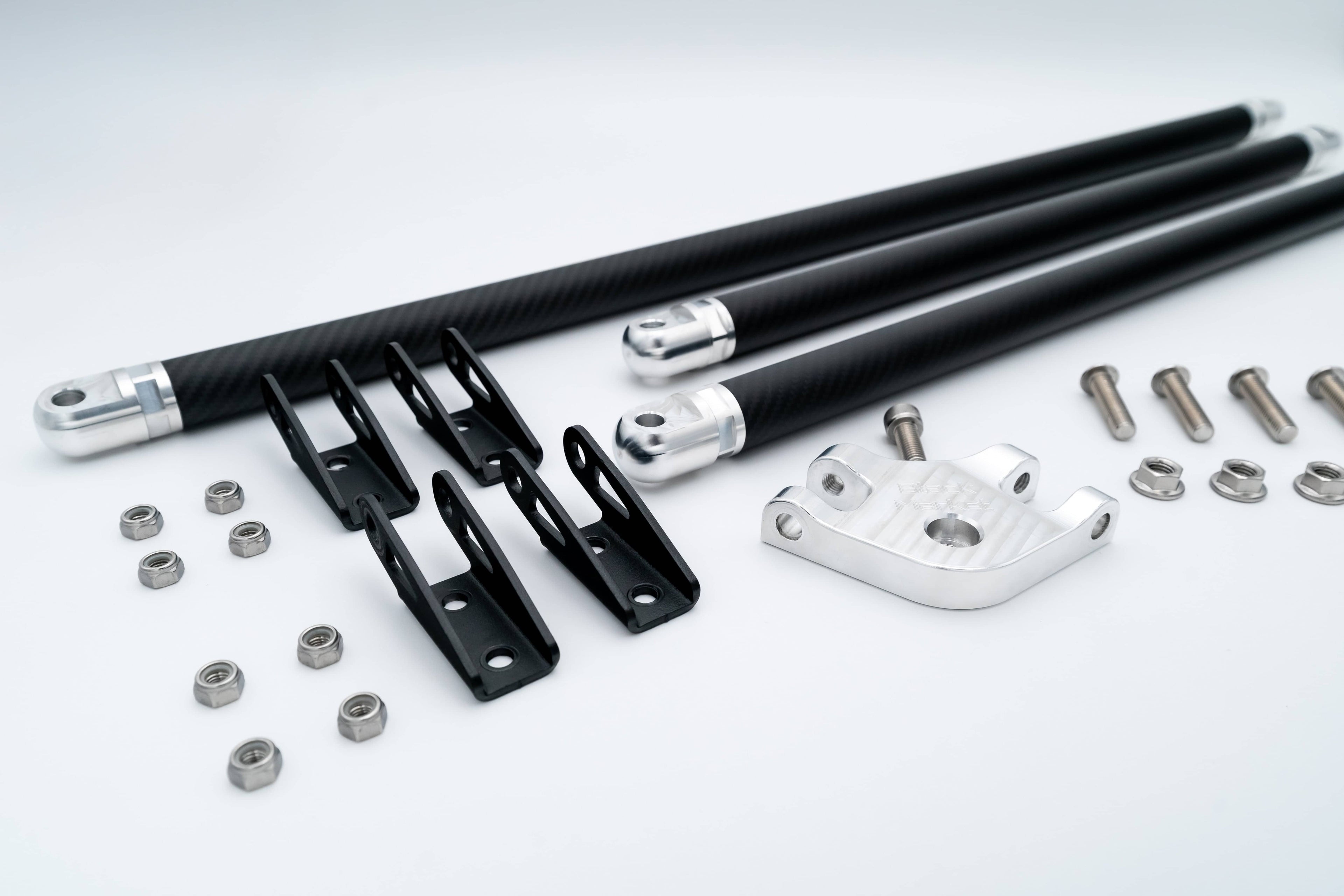 Black Market Race G8X S58 Carbon Fiber Strut Brace G80, M3, G82, M4, G87 M2