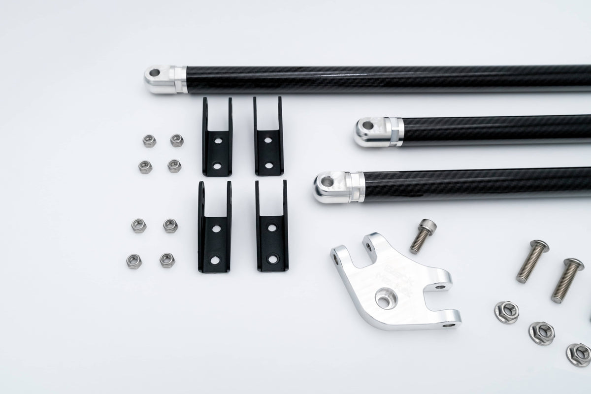 Black Market Race G8X S58 Carbon Fiber Strut Brace G80, M3, G82, M4, G87 M2