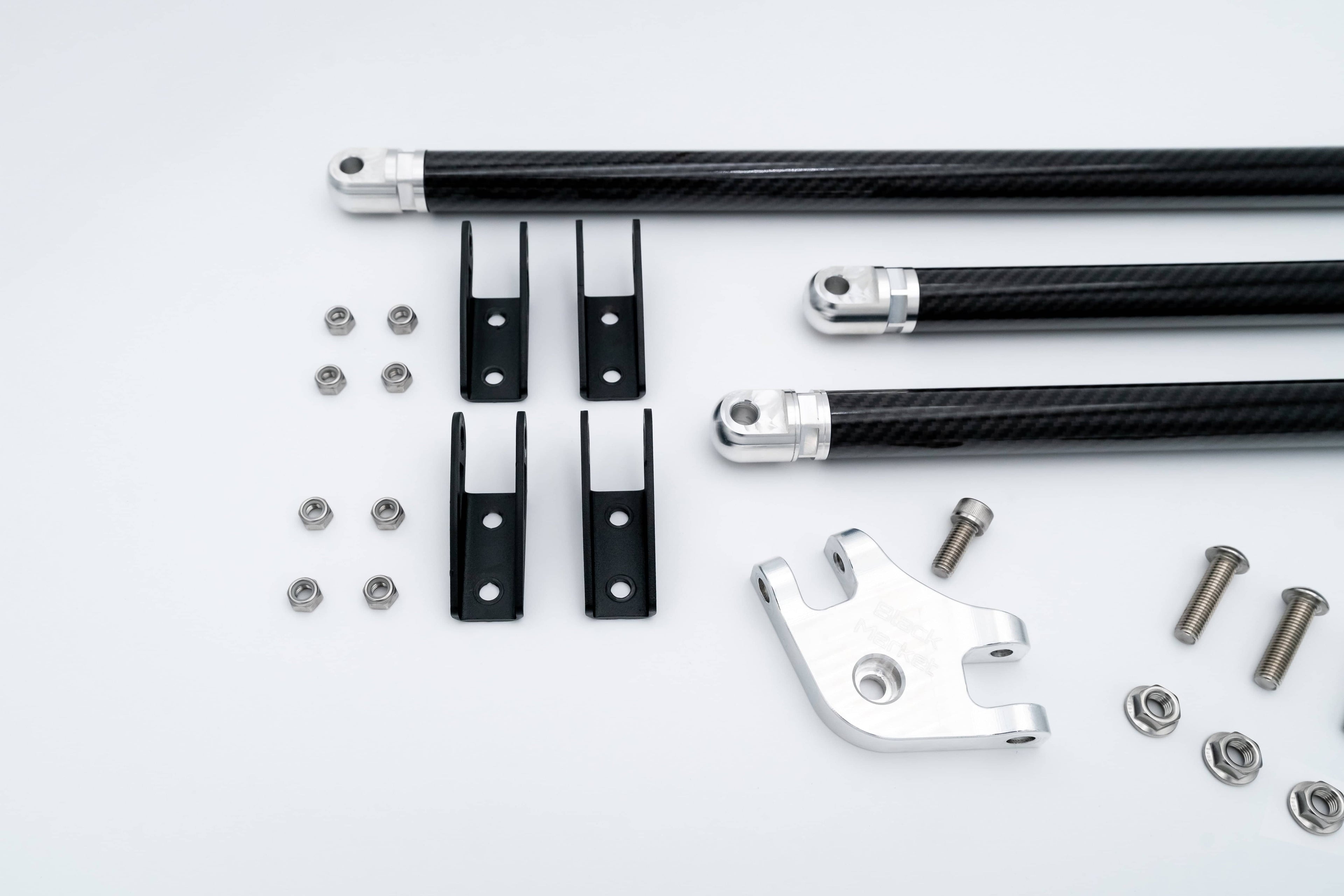 Black Market Race G8X S58 Carbon Fiber Strut Brace G80, M3, G82, M4, G87 M2