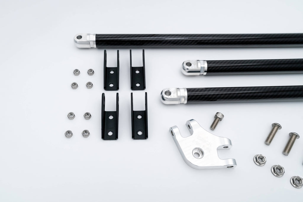 Black Market Race G8X S58 Carbon Fiber Strut Brace G80, M3, G82, M4, G87 M2