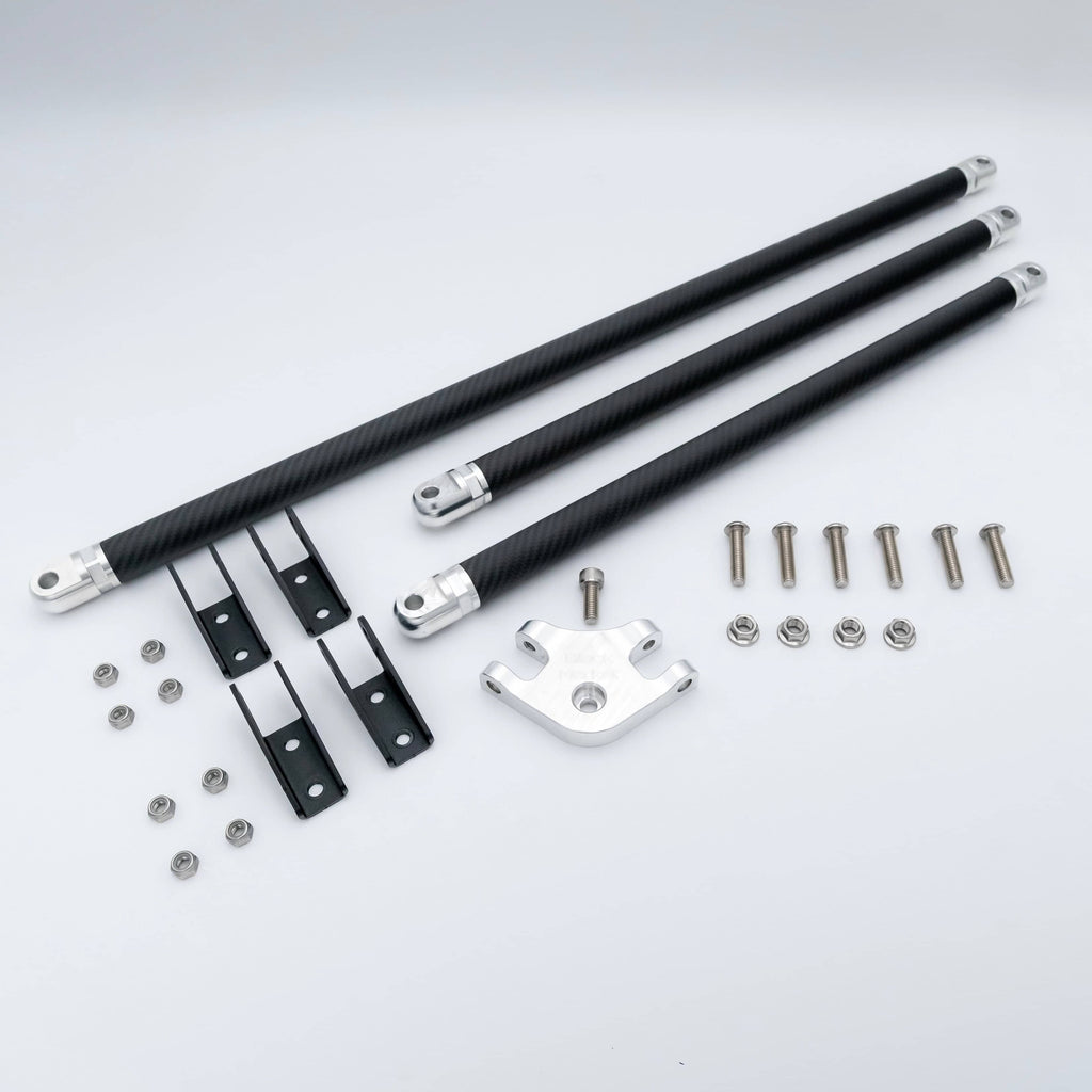 Black Market Race G8X S58 Carbon Fiber Strut Brace G80, M3, G82, M4, G87 M2