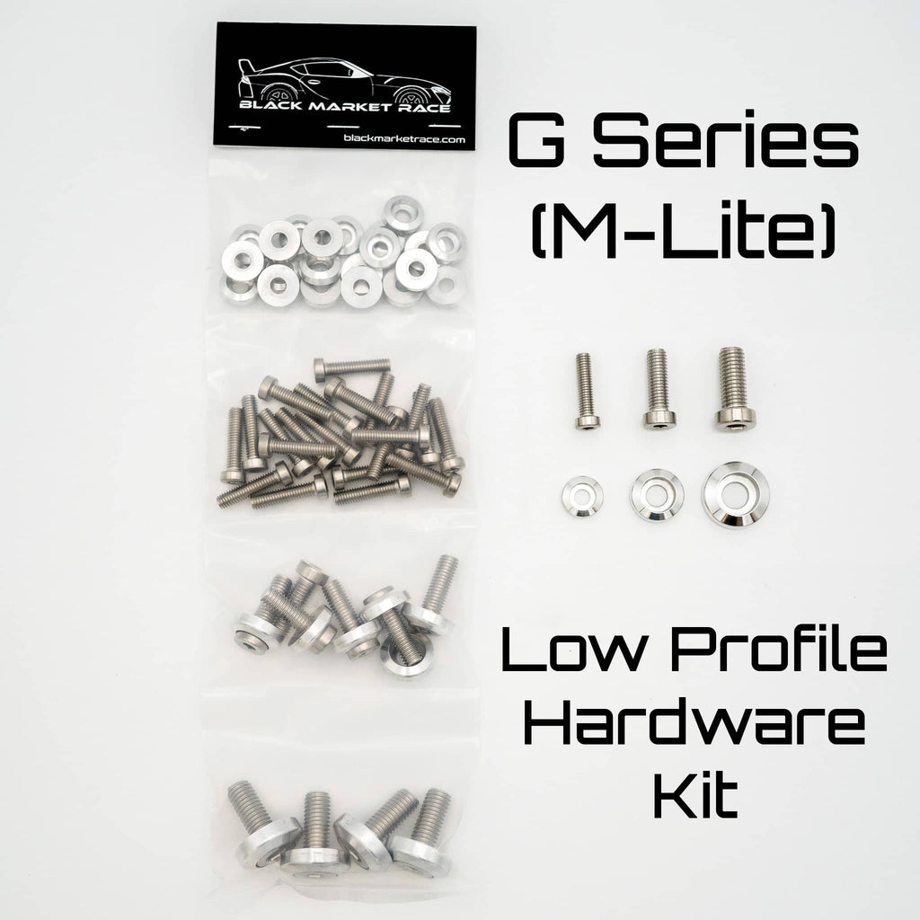 BMR M Lite (G Series) Low Profile Engine Bay Hardware Kit