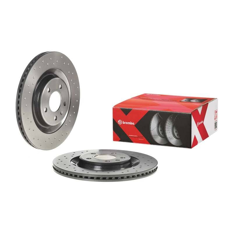 Brembo 2015+ Audi Q7 / 2016+ Audi A5 Drilled Disc Brake Rotor