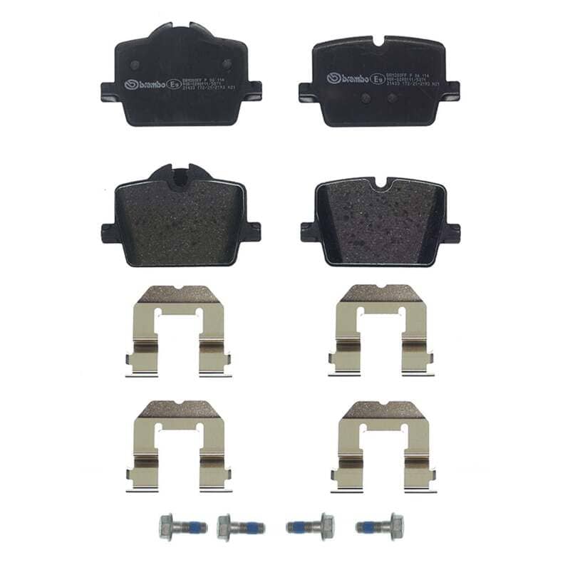 Brembo OE 2022 BMW i4/19-22 Z4/20-22 Toyota GR Supra PRIME Low-Met Brake Pad - Rear