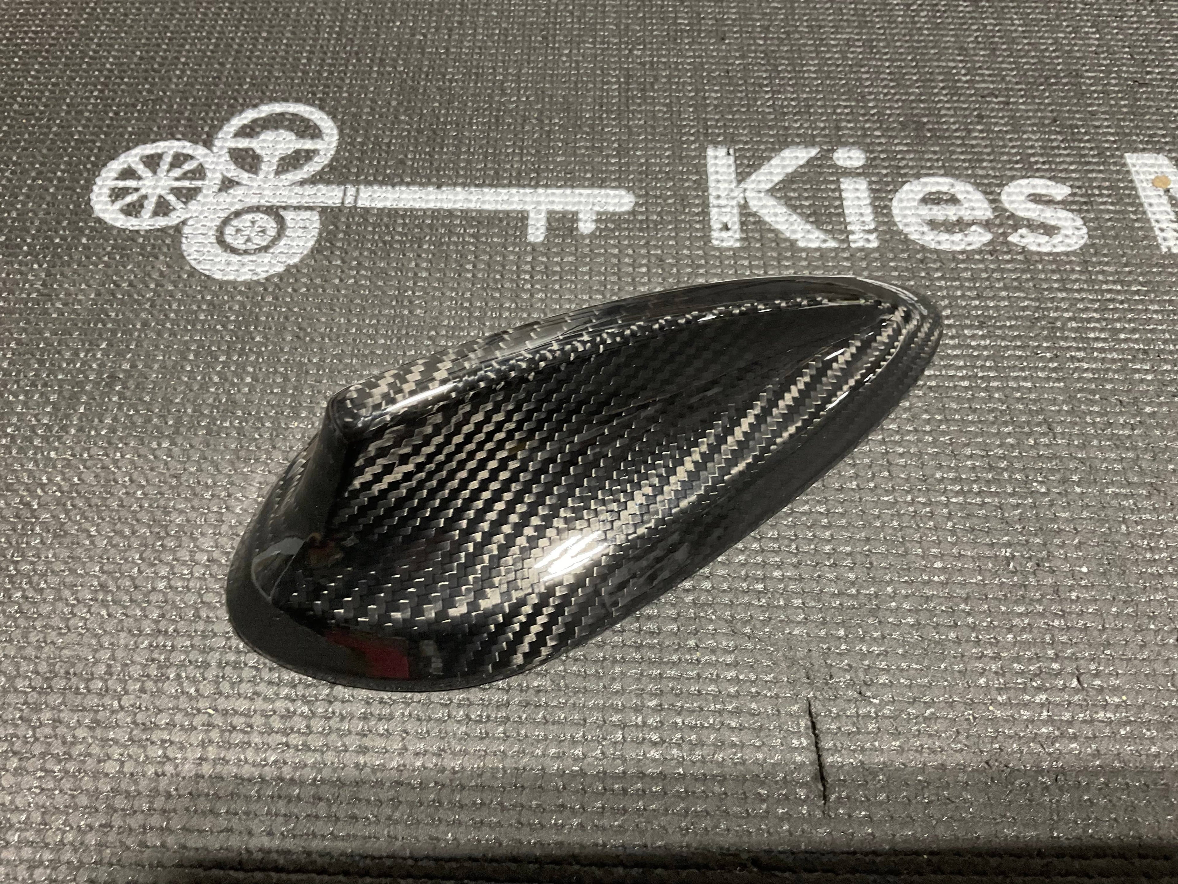 OPEN BOX - Kies Motorsports F/G Series 2x2 Carbon Fiber Shark Fin Antennae Cover