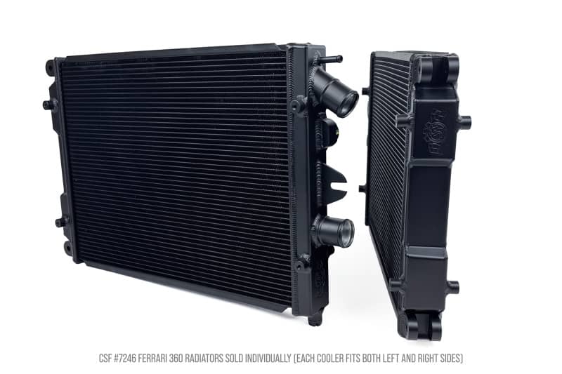 CSF 00-08 Ferrari 360 High Performance All Aluminum Radiator - Left/Right