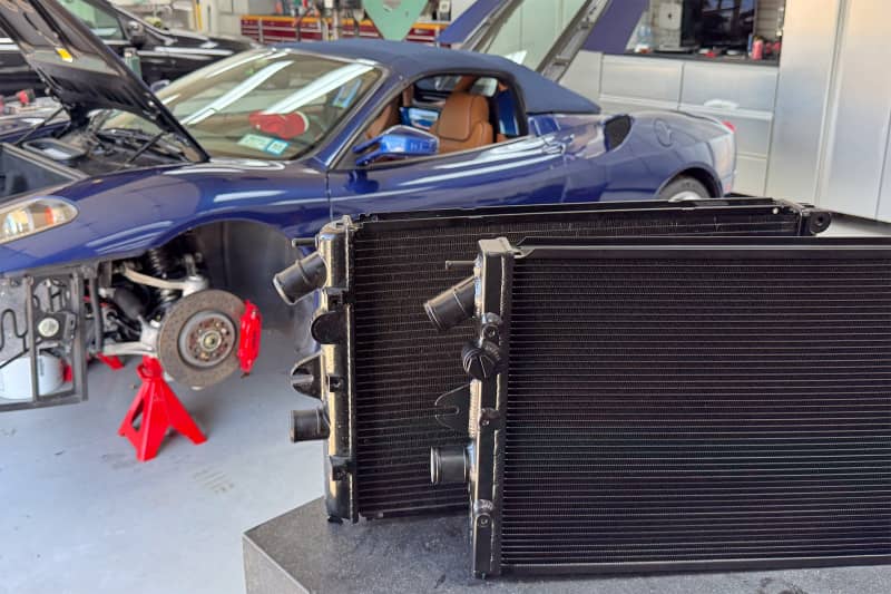 CSF 05-09 Ferrari F430 High Performance All Aluminum Radiator - Left/Right