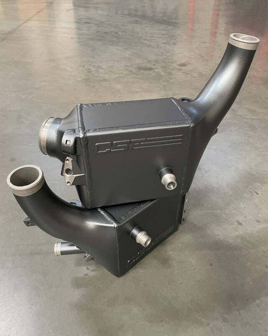 CSF 16-21 BMW M5 (F90) / 17-21 BMW M8 (F91/F92/F93) Twin Charge-Air-Cooler Set - Blue Stone