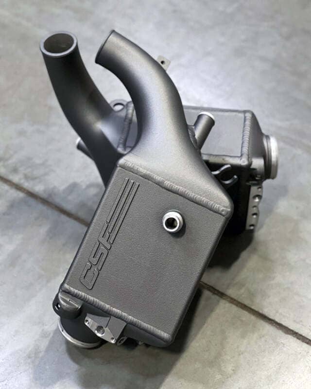 CSF 16-21 BMW M5 (F90) / 17-21 BMW M8 (F91/F92/F93) Twin Charge-Air-Cooler Set - Space Grey Matte