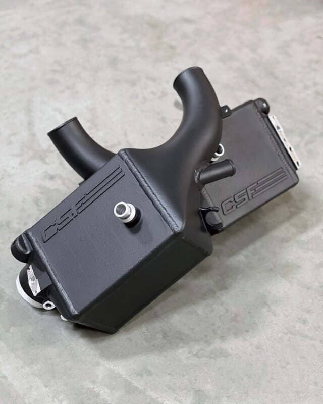 CSF 2014+ BMW X5M (F95) / X6M (F96) / XM (G09) Charge-Air-Cooler - Heat Dispersion Thermal Black