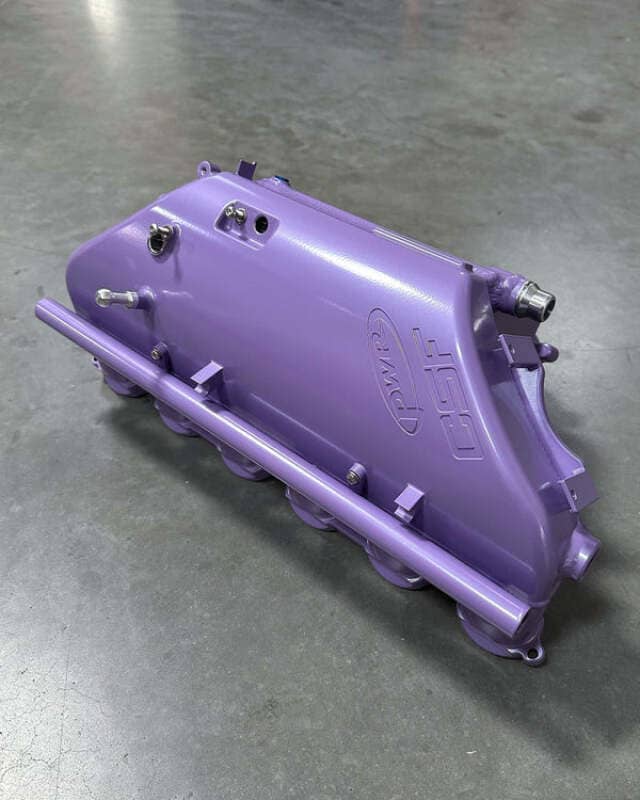 CSF BMW M2/M3/M4 S58 (G8X) Charge-Air Cooler Manifold - Pearl Violet