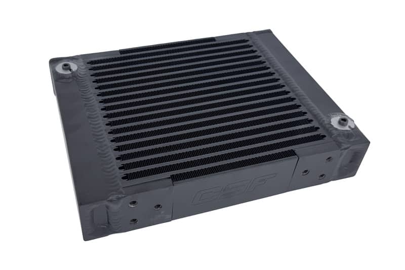 CSF Universal Large Single-Pass Oil Cooler - M22 x 1.5 - 12in L x 9.33in H x 2.16in W