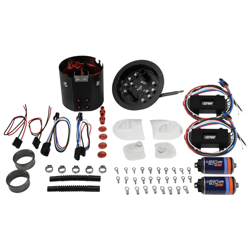 DeatschWerks 06-13 BMW E9X/E8X X2 Dual Pump Module w/ Dual DW810 Brushless Fuel Pumps