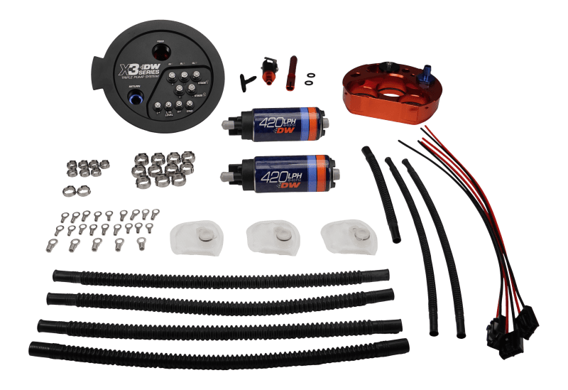 DeatschWerks 20-24 A90/91 Toyota Supra/G8X BMW M3/M4 Fuel Pump Module w/Dual DW420s