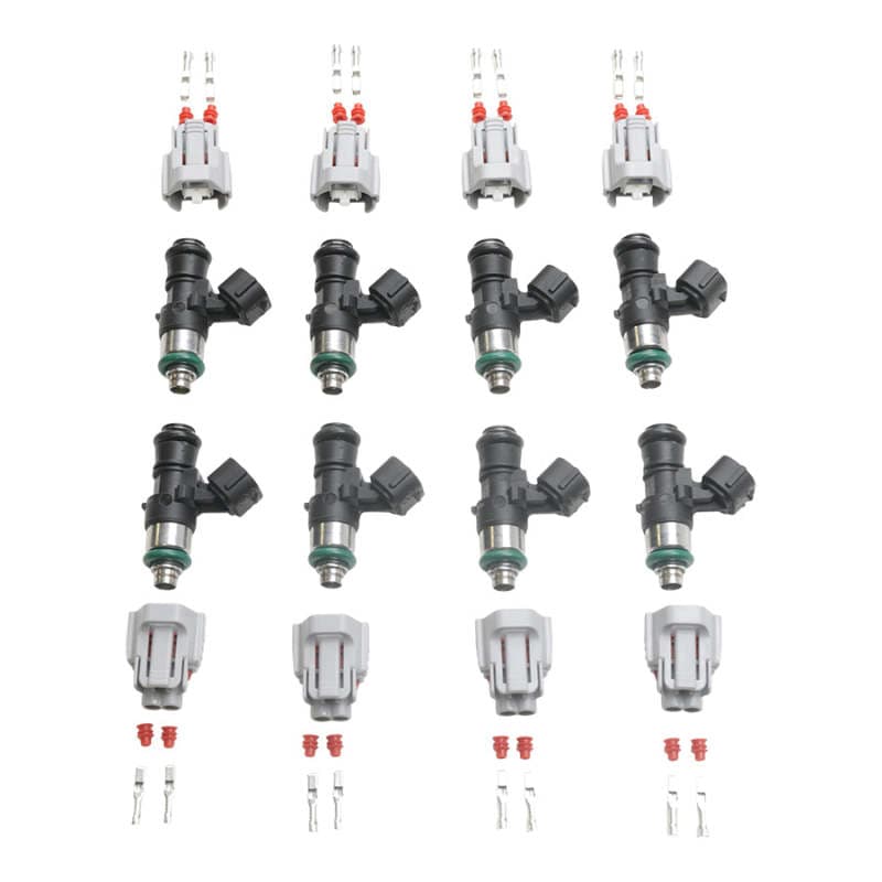 DeatschWerks Set of 8 2200cc/min For The Fitech Go EFI 8/Holley Super Sniper 1250/ Sniper Xflow 1375
