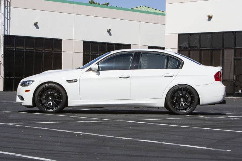 Dinan 08-11 BMW M3 (E90) Free Flow Axleback Exhaust System - Black Tips