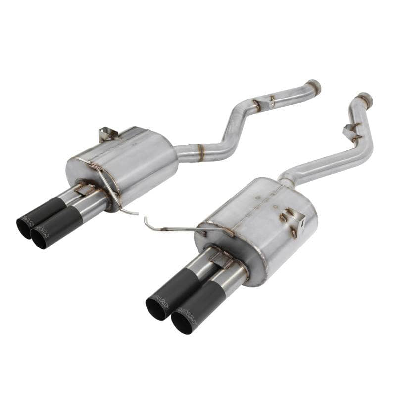 Dinan 08-13 BMW M3 (E92/E93) Free Flow Axleback Exhaust System - Black Tips