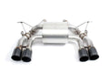 Dinan 15-20 BMW M3/M4 (F80/F82/F83) Free Flow Axleback Exhaust System - Black Tips