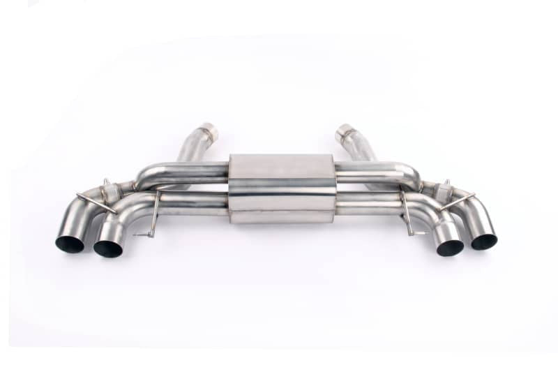Dinan 18-23 BMW M5 (F90) Free Flow Axleback Exhaust System - Black Tips