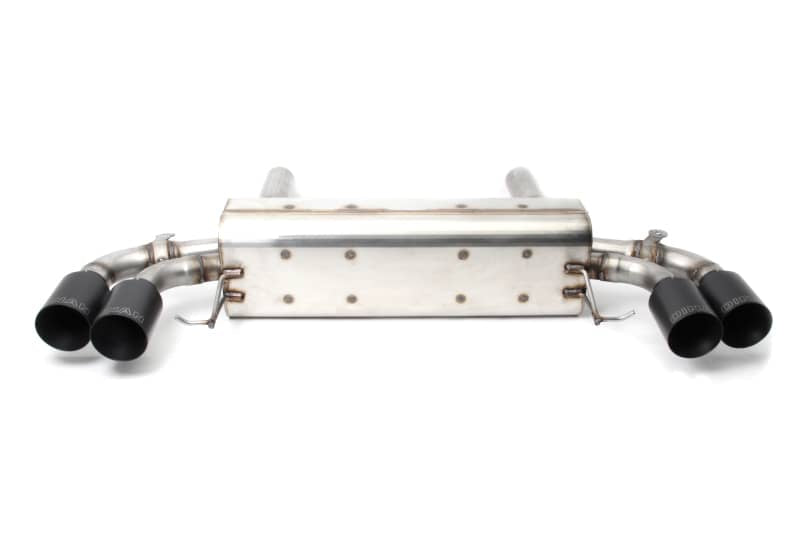 Dinan 18-23 BMW M550i (G30) Free Flow Axleback Exhaust System - Black Tips