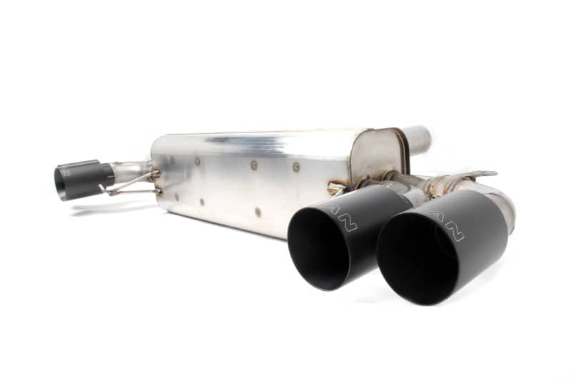 Dinan 18-23 BMW M550i (G30) Free Flow Axleback Exhaust System - Black Tips