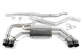 Dinan 18-25 BMW X3 M40i/X4 M40i (G01/G02) Valved Catback Exhaust System - Black Tips