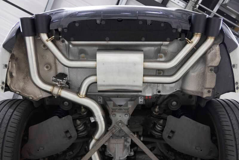 Dinan 18-25 BMW X3 M40i/X4 M40i (G01/G02) Valved Catback Exhaust System - Black Tips