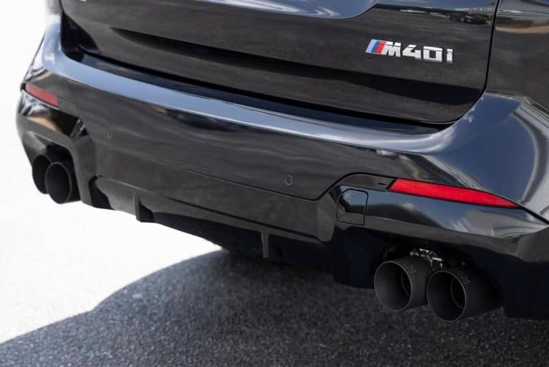 Dinan 18-25 BMW X3 M40i/X4 M40i (G01/G02) Valved Catback Exhaust System - Black Tips
