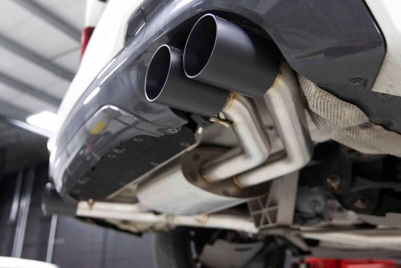 Dinan 18-25 BMW X3 M40i/X4 M40i (G01/G02) Valved Catback Exhaust System - Black Tips