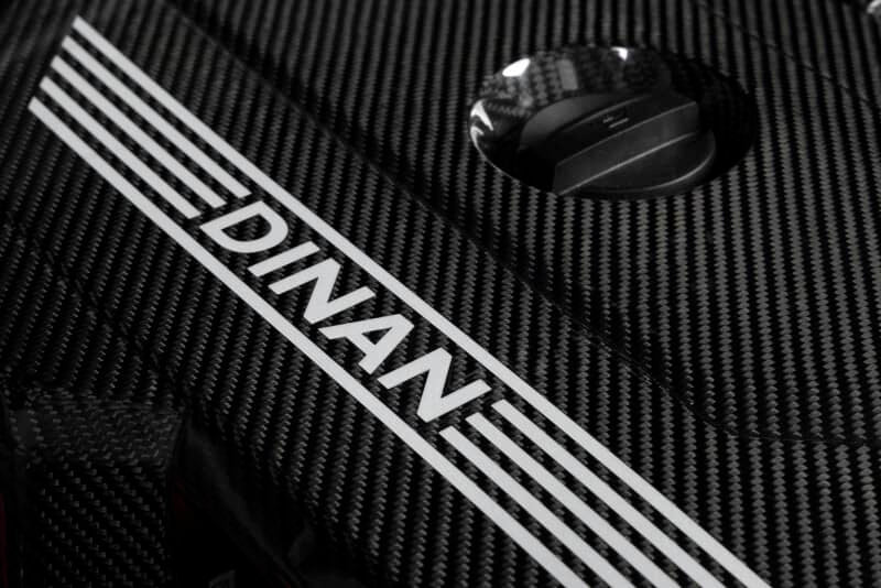Dinan 19-26 BMW B58D (G01/G02/G20/G22/G23/G26/G42) Gloss Carbon Fiber Engine Cover w/Matte Accents