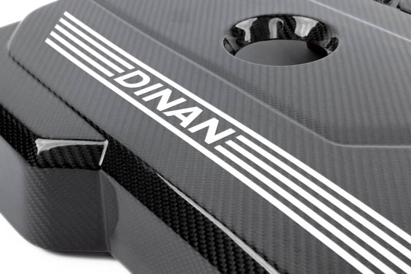 Dinan 19-26 BMW B58D (G01/G02/G20/G22/G23/G26/G42) Gloss Carbon Fiber Engine Cover w/Matte Accents