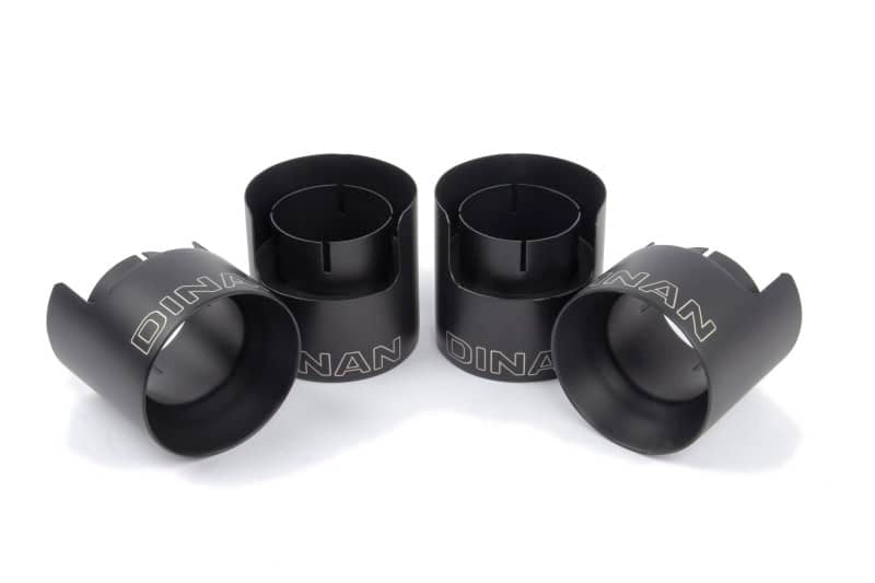 Dinan 20-25 BMW X3 M/X4 M (F97/F98) Free Flow Axleback Exhaust System - Black Tips