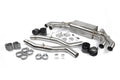 Dinan 20-25 BMW X3 M/X4 M (F97/F98) Free Flow Axleback Exhaust System - Black Tips