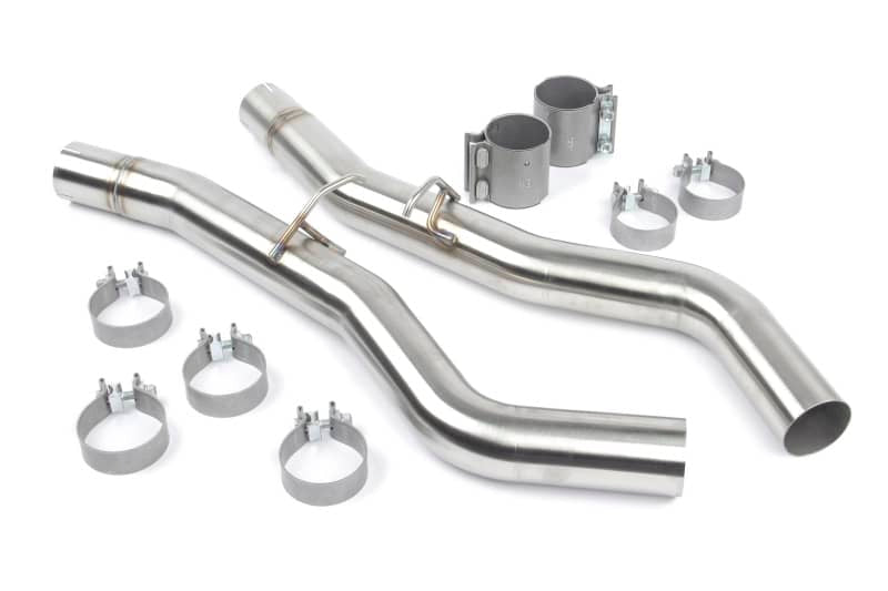 Dinan 20-25 BMW X3 M/X4 M (F97/F98) Free Flow Axleback Exhaust System - Black Tips