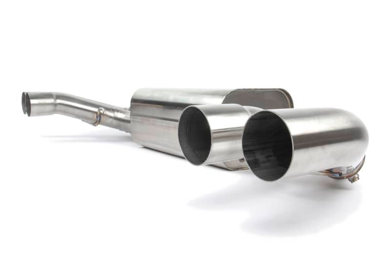 Dinan 20-25 BMW X3 M/X4 M (F97/F98) Free Flow Axleback Exhaust System - Black Tips