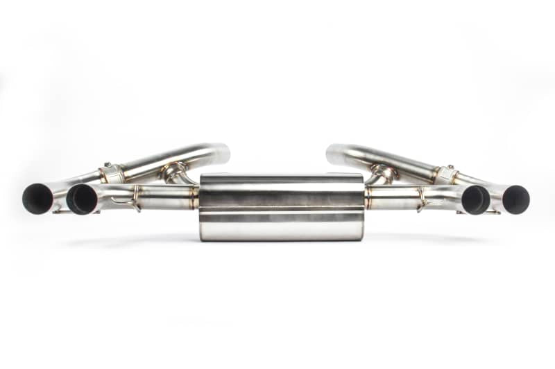 Dinan 20-24 BMW M340i/M440i (G20/G22/G23/G26) Free Flow Axleback Exhaust System - Black Tips