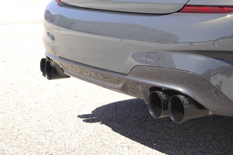 Dinan 20-24 BMW M340i/M440i (G20/G22/G23/G26) Free Flow Axleback Exhaust System - Black Tips