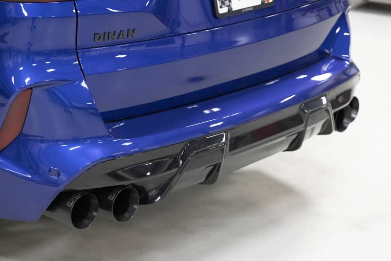 Dinan 20-26 BMW X5 M/X6 M (F95/F96) Valved Axleback Exhaust System - Black Tips