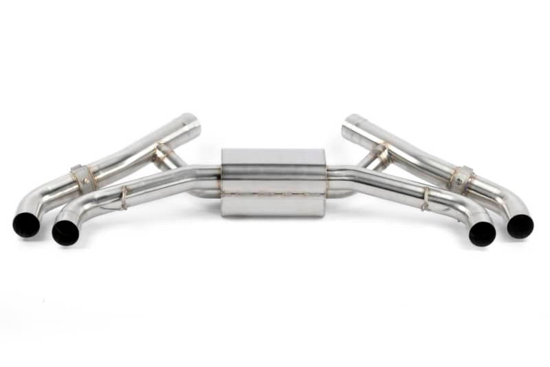 Dinan 20-26 BMW X5 M/X6 M (F95/F96) Valved Axleback Exhaust System - Black Tips