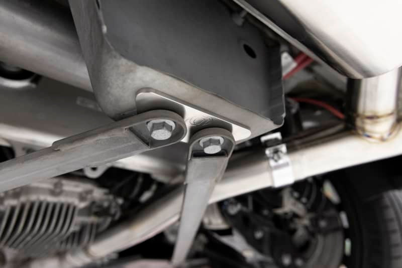 Dinan 20-26 BMW X5 M/X6 M (F95/F96) Valved Axleback Exhaust System - Black Tips