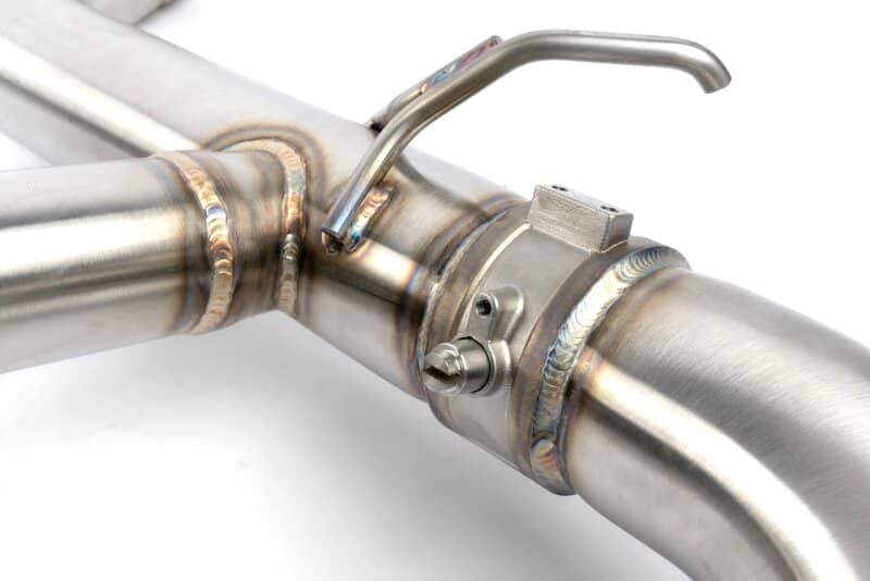 Dinan 20-26 Toyota GR Supra (A90/A91) 3.0T Valved Catback Exhaust System - Black Tips