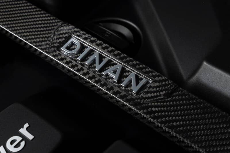 Dinan 21-27 BMW M2/M3/M4 (G80/G82/G83/G87) Gloss Carbon Fiber Strut Tower Brace - Front