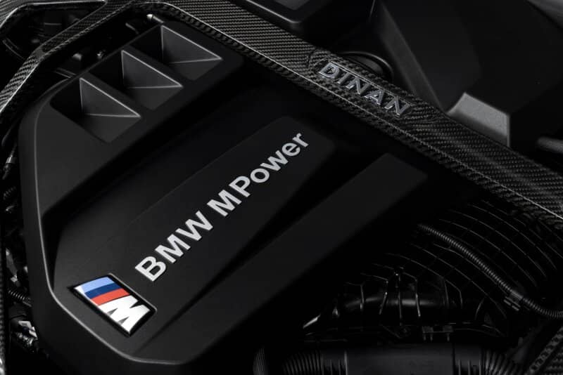 Dinan 21-27 BMW M2/M3/M4 (G80/G82/G83/G87) Gloss Carbon Fiber Strut Tower Brace - Front