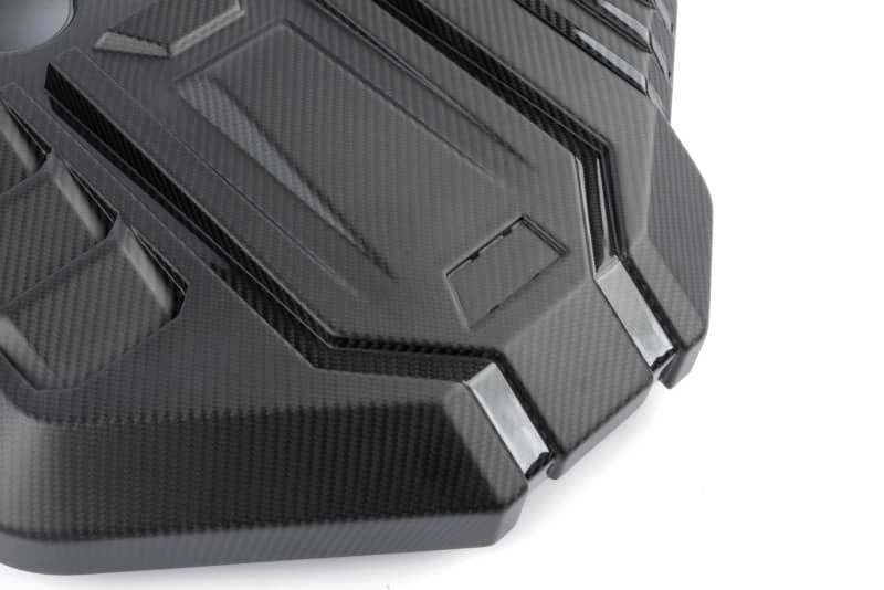 Dinan 21-27 BMW M2/M3/M4 (G80/G82/G87) Matte Carbon Fiber Engine Cover w/Gloss Accents