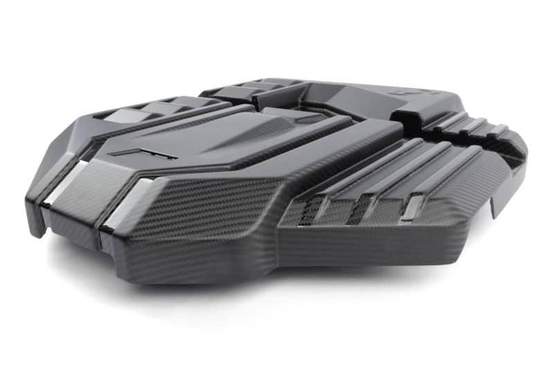 Dinan 21-27 BMW M2/M3/M4 (G80/G82/G87) Matte Carbon Fiber Engine Cover w/Gloss Accents